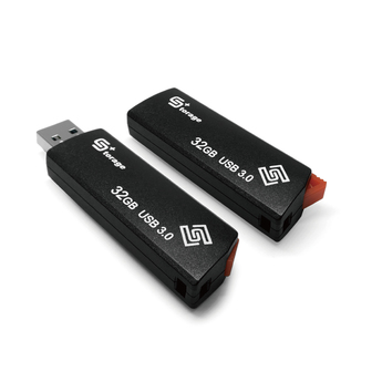 Storage+ USB3.0自動伸縮式隨身碟 送備份軟體 3年保固